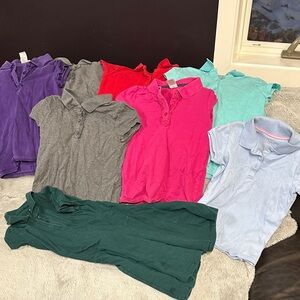 Kids Polo Shirt Set - Assorted Colors